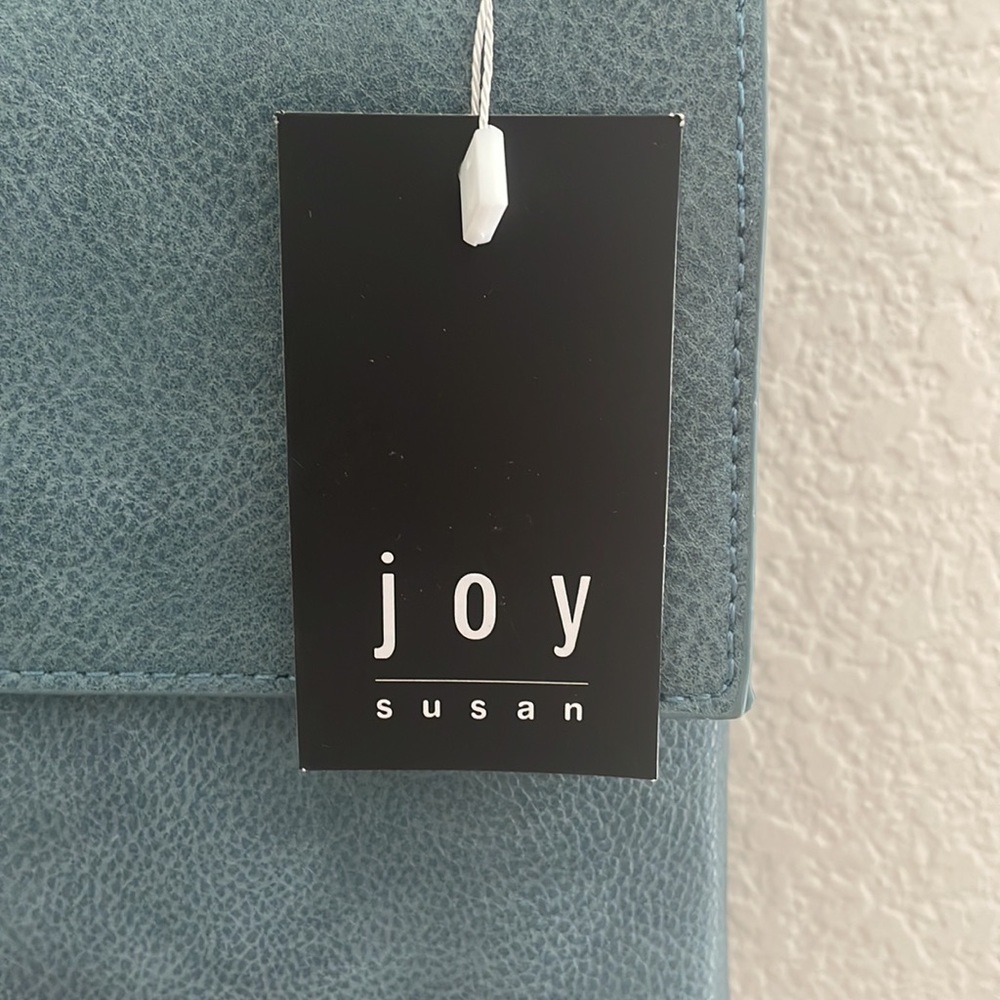Joy Susan Teal Crossbody Bag - Picture 3 of 8
